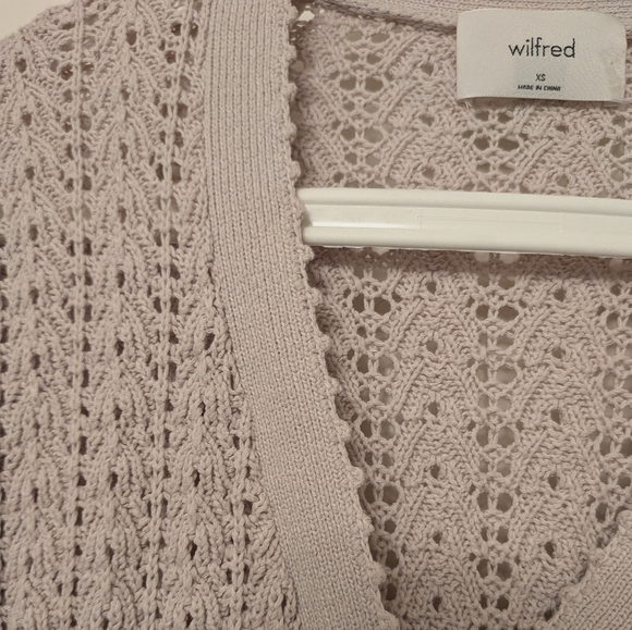 Crochet Cardigan Ptp 17+ Inch - Picture 7 of 8